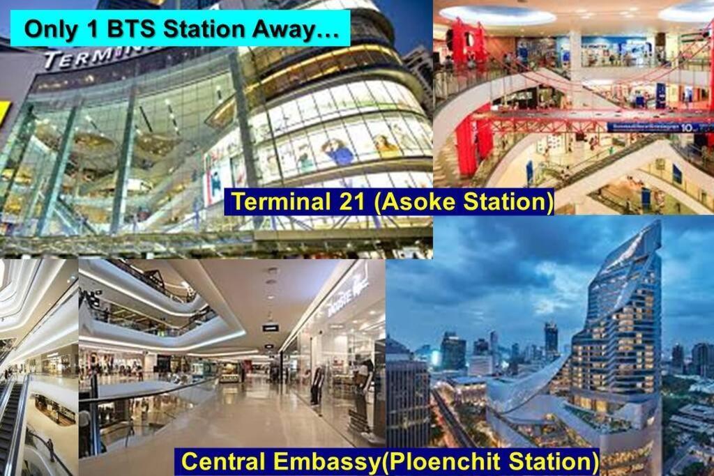 בנגקוק At Nana-5Bed, City Center, Nana Bts, Mbk, Central World, Siam מראה חיצוני תמונה